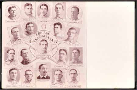 PC 1906-07 Sporting Life Chicago NL